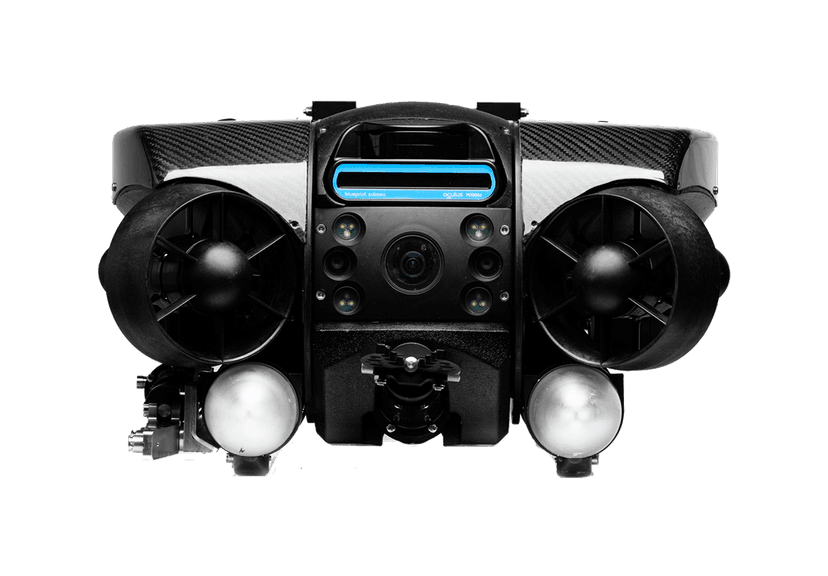 sonar, grabber, front view