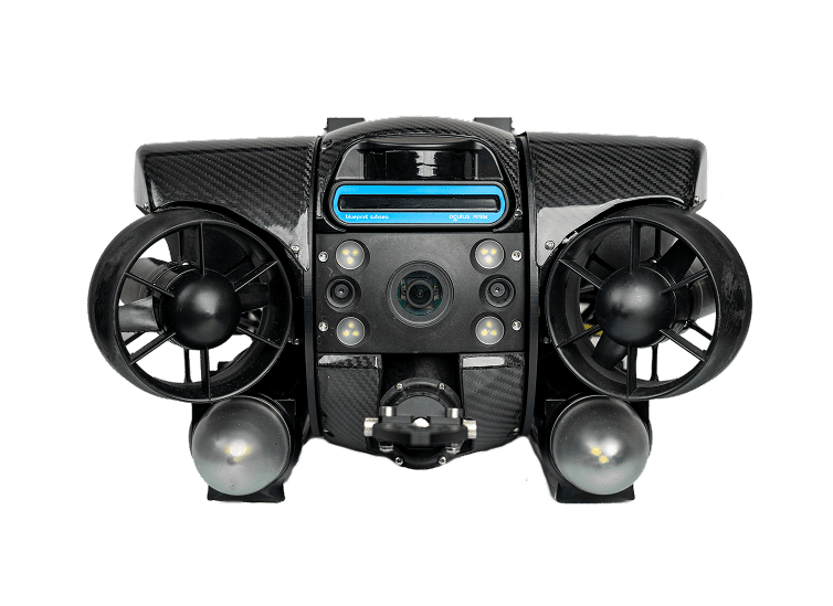 sonar, grabber, front view