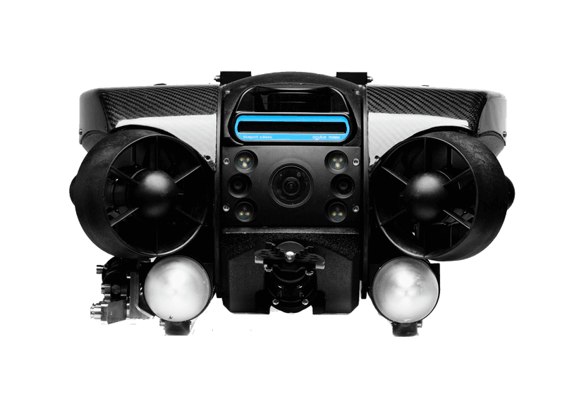 sonar, grabber, front view